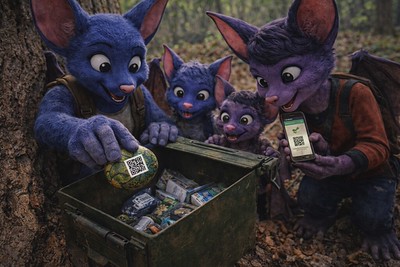 Place it in a geocache